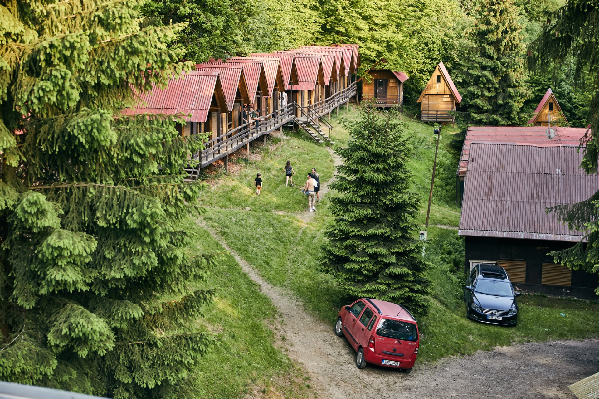 Jako vážně uprostřed přírody
